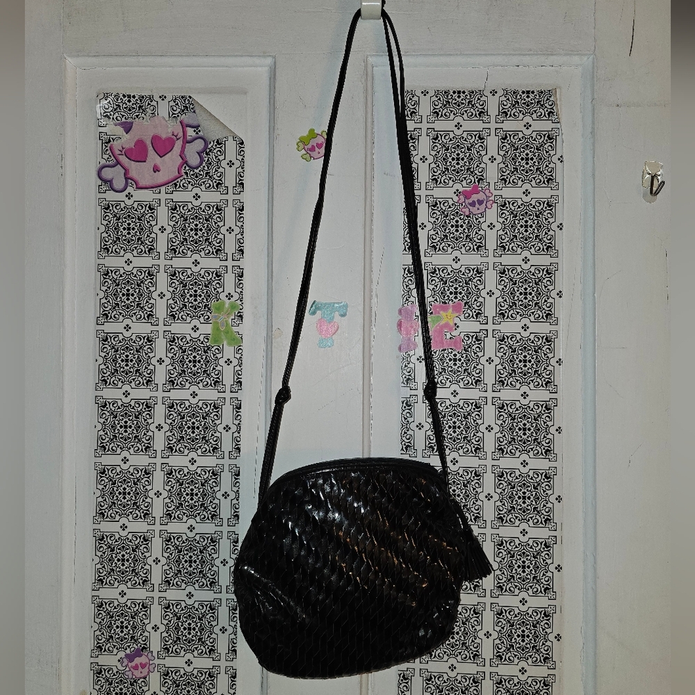Meyers black clutch purse